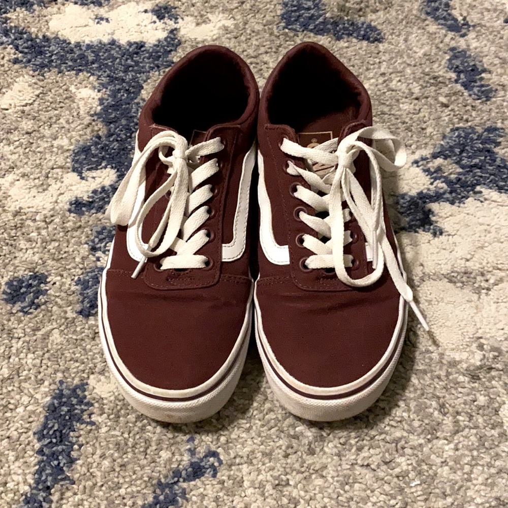 Maroon Vans